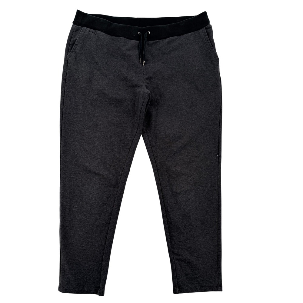 Lauren Ralph Lauren Active Mens XL Charcoal Gray Jogger Sweatpants Drawstring